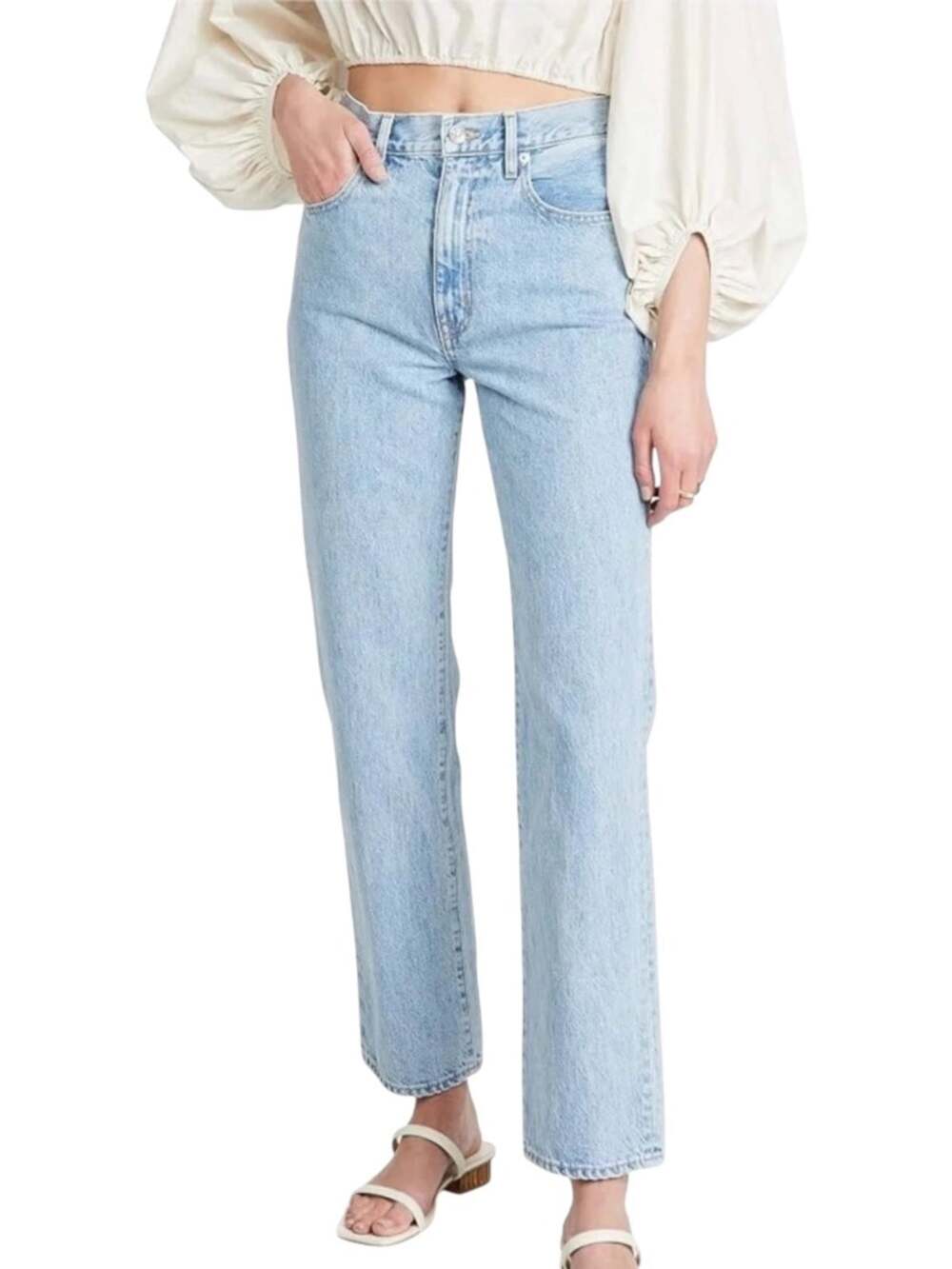 SLVRLAKE London Clear Skies Straight Leg Jean Size 25